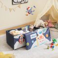 thumbnail image 2 of Costway Banc Ottoman de Rangement Rembourré pour Enfants Coffre à Jouets Polyvalent Repose-Pieds Tabouret avec Couvercle, 2 of 10