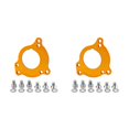 thumbnail image 1 of Maoww Bike Adapter Plate Chain Guide Aluminum Alloy Conversion Replacement Parts Biking Portable Repairing Accessory Gold 2Set, 1 of 6
