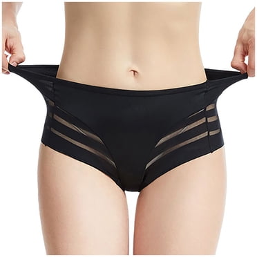 Bigersell Maternity Underwear Clearance Womens Underwear Cotton Boy Shorts Panty Style P-1820 Cotton Boyshort Panties Cotton Thong Briefs Mid Waist Women's Bikini Panties Black XXL