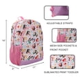 thumbnail image 4 of Disney Princess AOP 14 Youth Backpack, 4 of 7