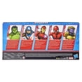 thumbnail image 4 of Marvel 6-Inch (15 CM) Hulk, Captain America, Iron Man, Spider-Man, & Black Panther Action Figure 5-Pack, 4 of 4