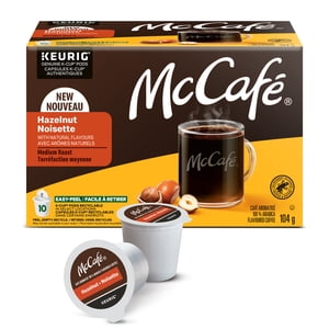 McCafé Noisettes de qualité supérieure, rôtis moyen, cafetières K-Cup