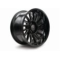 thumbnail image 1 of OMEGA 902 22X10 GLOSS BLACK/MILLED 8X165.1 21MM OS 125.2 CB, 1 of 1