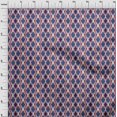 thumbnail image 3 of oneOone Cotton Poplin Fabric Aztec Ikat Print Fabric BTY 42 Inch Wide, 3 of 4