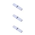 thumbnail image 4 of Maytalsory Tooth Brush Toothpaste Storage Box with Lid Portable Smooth Cases Chopsticks Forks Organizer Travel Office Party White 3Set, 4 of 6