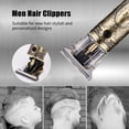 thumbnail image 1 of Men Hair Clippers with LCD Display Cordless Barber Clipper Hair Cutting Kit Beard Trimmer Haircut Grooming Set T-Blade Trimmer USB Electric Beard Trimmer, 1 of 7