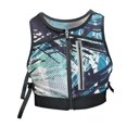 thumbnail image 4 of DYNWAVECA Gilet de Course 20 L à 35 L Gilet Réfléchissant Confortable Léger Hommes Femmes Sac de Poitrine pour Randonnée Escalade Sports Motocyclisme Bleu, 4 of 9