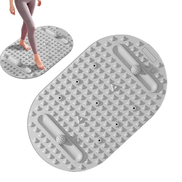 SharkTRUE Extra-Large Silicone Foot Massage Mat: Acupressure Therapy & Comfort for Home Wellness