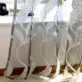 thumbnail image 4 of Last Chance Violete Sheer Curtain Window Voile Drape Valance 1 Panel Fabric, 4 of 5
