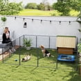 thumbnail image 2 of PawHut Parc pour Chien de 31,5 Po de Hauteur, Parc pour Chiot en Métal Robuste, 2 of 10