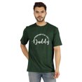 thumbnail image 1 of Inkmeso T-Shirt à Col Rond pour Hommes avec Imprimé Graphique Promoted To Daddy€ pour Papa pour la Première Fois, 1 of 7