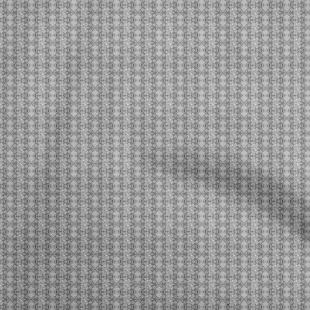 oneOone Velvet Gray Fabric Asian Kilim Craft Projects Decor Fabric Printed By The Yard 58 Inch Wide