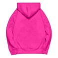 thumbnail image 4 of IMENGL Oversized Winter cotton hooded pullover sweatshirt, Pink XL, Size M-5XL, 4 of 5