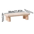 thumbnail image 4 of EDFBUYKRS Wooden Stool Small Bedside Step Stool Shower Stool Stool Bathroom Stool Square Foot Stool Camping Potty Wood Footstool Child Stool, 4 of 4