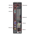thumbnail image 3 of Dell Optiplex 9010 USFF Desktop Computer Core i7 3770S 16GB RAM 1TB HDD DVD Windows 10 Professional NEW Keyboard,Mouse,Power cord,WiFi Refurbished, 3 of 3