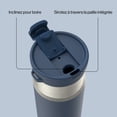 thumbnail image 4 of Contigo DualSip Water Bottle with 2-Way Lid, 20 oz (591 ml), Insulated Stainless Steel, 100% Leakproof, BPA-Free, Lead-Free, Dishwasher Safe, 4 of 13