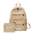 thumbnail image 2 of AMERTEER Cartoon Alphabet Student Backpack Casual Large Capacity Travel 2 Piece Set, 2 of 5