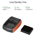 thumbnail image 4 of PT-210  Thermal Receipt Printer, 58mm Wireless Portable Mini Bill Printer with 90mm per second Fast Printing, ESC POS Compatible for  iOS PC, Long Lasting Power,, 4 of 7