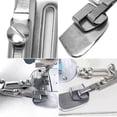 thumbnail image 4 of Ourlet Roulé Ajustable pour Couture, Rouleau de Tube de Traction pour Pied, Largeur Réglable, Ourlet de Chemise, Ourlage, Machine à Coudre, Ourlage de Lit Plat, Pied-Pressoir 12 20 mm 15 25 mm pour Perceuses Portatives, Pince, Métal, Angle Droit, 4 of 9