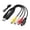 Female, variant on Bunblic Rca to USB 2.0 Videos Captures Card Videos Captures Device USB Videos Captures Adapter Cable for PC Teaching Video Conference Female