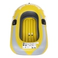 thumbnail image 2 of PVC Inflatable Kayak, Rowing Air Boat Fishing Inflatable Canoe 1 Person Kayak 2 Person Drifting Diving, 2 of 8