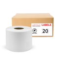 thumbnail image 1 of 20 Rouleaux de 30258 Étiquettes Polyvalentes Compatibles pour DYMO 2-1/8 Pouces x 2-3/4 Pouces (54mm x 70mm), 1 of 5