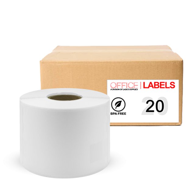 20 Rouleaux de 30258 Étiquettes Polyvalentes Compatibles pour DYMO 2-1/8 Pouces x 2-3/4 Pouces (54mm x 70mm)