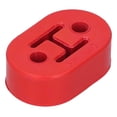 thumbnail image 2 of 2-Hole Muffler Hanger Polyurethane Shakeproof Rubber Mount Brackets Universal Automobile Exhaust Pipe Fittings Exhaust System Modification, 2 of 7