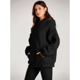 thumbnail image 3 of ORUYROP Sweat à Capuche Surdimensionné pour Femmes Pull Pull à Manches Longues avec Poche, 3 of 7
