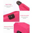 thumbnail image 4 of Portable Cosmetic Bag Multi-Functional Waterproof Wash Pouch Large Capacity Travel Organizer Women Zipper Makeup Bag, 4 of 10