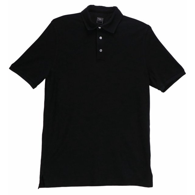 Fedeli Polo Givré Noir North M. Piquet pour Homme - TTTG