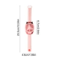 thumbnail image 3 of Mini Portable Wrist Fan. Desktop Or Handheld Two Purpose USB Charging Fan Detachable Wristband With Three Gear Of Wind Speed And Colored Lights, 3 of 6