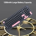 thumbnail image 3 of AJAZZ AK992 Tri-mode Wireless Keyboard Mechanical Keyboard Gaming Keyboard with All Switches Changeable Hot-Swappable BT Mode Wired Mode 2.4GHz Wireless Mode Customized Keyboard, 3 of 5