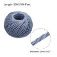 thumbnail image 2 of Uxcell 164 Feet 0.08" Jute Twine Jute Rope Jute Twine String Cords Gray for DIY, 2 of 6