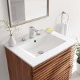 thumbnail image 2 of Modway EEI-3766-WHI Cayman 24" Bathroom Sink, White, 2 of 4