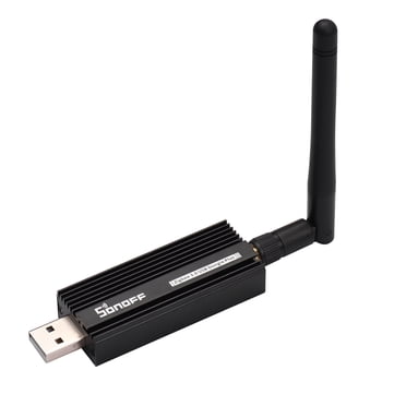 SONOFF ZBDongle-P ZigBee 3.0 USB Dongle Plus Universal ZigBee Gateway with Antenna Wireless ZigBee USB Adapter Compatible with Home Assistant