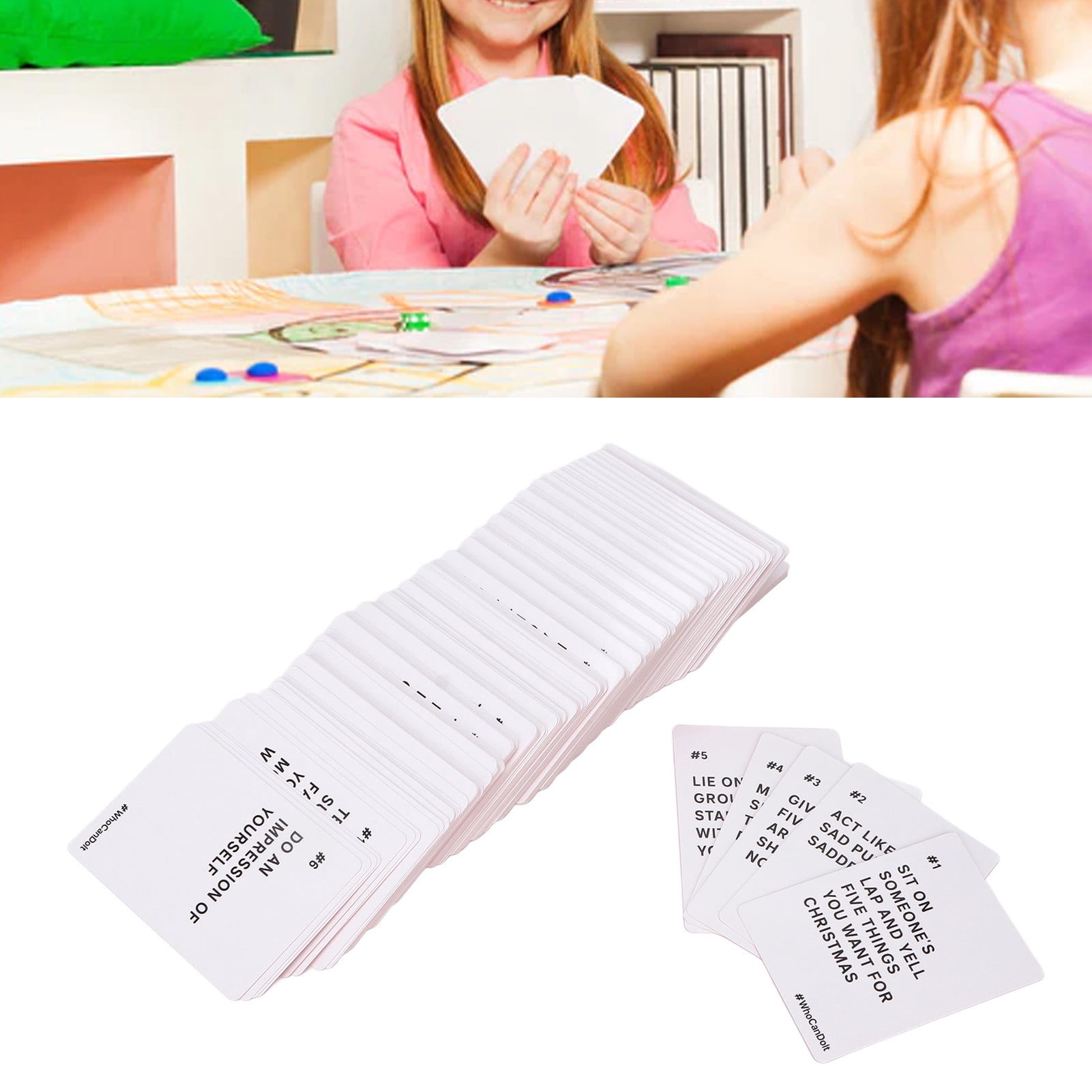 Challenge Card Game, Friends Challenge Card Entertaining Funny Portable  for Bar