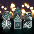 thumbnail image 4 of DND Dragon Scale Dice Set of 7 Pcs, Metal D&D Dice Set with Oversized D20 for Tabletop Roleplaying Games, Dungeons and Dragons, DND, D&D, 4 of 5