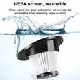 thumbnail image 4 of Handheld Vacuum, Hand Vacuum Cordless with High Power, Mini Vacuum Cleaner Handheld Powered Rechargeable Quick Charge Tech, for Home and Car Cleaning, 4 of 9