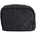 thumbnail image 2 of Microwave Dust Cover - Microwave Oven Accessory - Home Decor - Oil Resistant Towel (Gray Lattice), 2 of 5