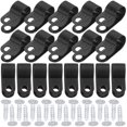 thumbnail image 1 of 200 pcs Cable Clips Cord Management Clips Electrical Wire Clips Wall Cord Clips with Screws, 1 of 8