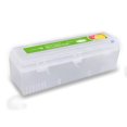 thumbnail image 1 of Innotech SC Plastic Cling Wrap Dispenser with Slider Cutter – Refillable Food Wrap Stretch Clear Film 11.8 Inch x 1198 Ft (Cutting Box + Cling Film), Easy Cut & Storage for Kitchen or Catering Use, 1 of 7