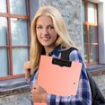 thumbnail image 3 of Tyidzon Plastic Clipboard with Storage, 12 X 9 Inch Plastic Clip Board, Side-Opening Storage Clipboard for Classroom, Teacher, Student, Writing, Pink, 3 of 9