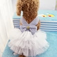 thumbnail image 1 of TopLLC Jupe Bouffante Robe en Dentelle à Rayures Robe pour Chien Robes de Princesse pour Chien, 1 of 4