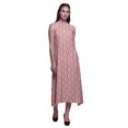 thumbnail image 1 of Bimba Robe de Plage d'Été pour Femmes à Imprimé Damassé, Dos Nu, Col Licou – X-Grand, 1 of 6