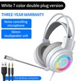 thumbnail image 1 of Mistaha G58 Gaming Headset Over Ear Headphones with Mic & Colorful Light PC Gaming Headphone, 1 of 8