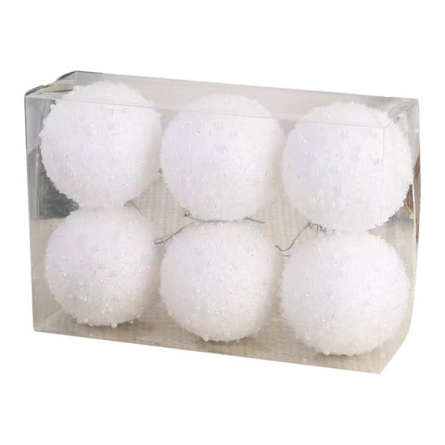 Rbaofujie Exquisite Christmas Ball Creatives Design Holiday Party Venue Decorations Christmas Tree Hanging Decorations Gift Ball