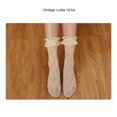 thumbnail image 1 of VONKY Chaussettes de Compression Confortables pour Femmes avec Poignets à Volants et Technologie Anti-Humidité Chaussettes en Maille Douces et Confortables beige 1Set, 1 of 6