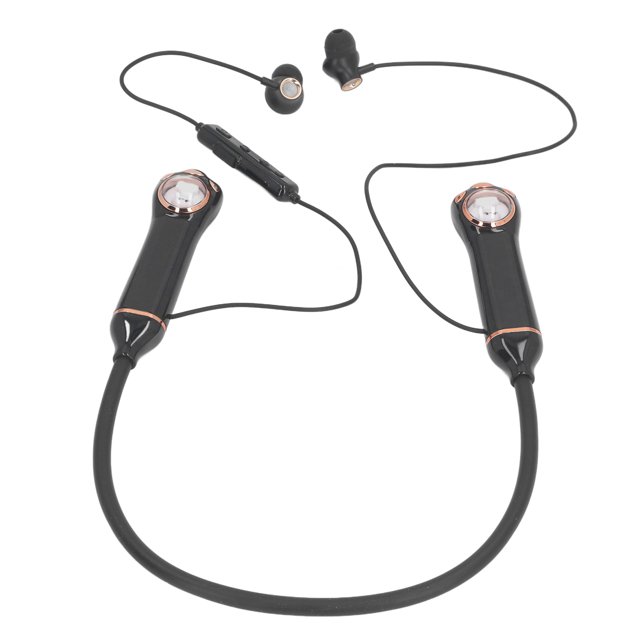Neckband Earbuds, BT 5.3 Neckband with Cute Cat Pattern and RGB Backlight, IPX5 Waterproof and Magnetic Back Hands Free Sports Headphone for Calls Exercise