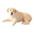 thumbnail image 2 of Xuanheng 1/64 Miniature Animal Model Realistic for Photography Props Diorama Ornament Yellow Labrador, 2 of 8